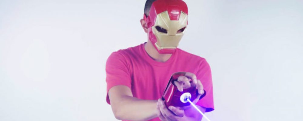 Watch Us Blast a Ping Pong Ball With an Iron Man Glove